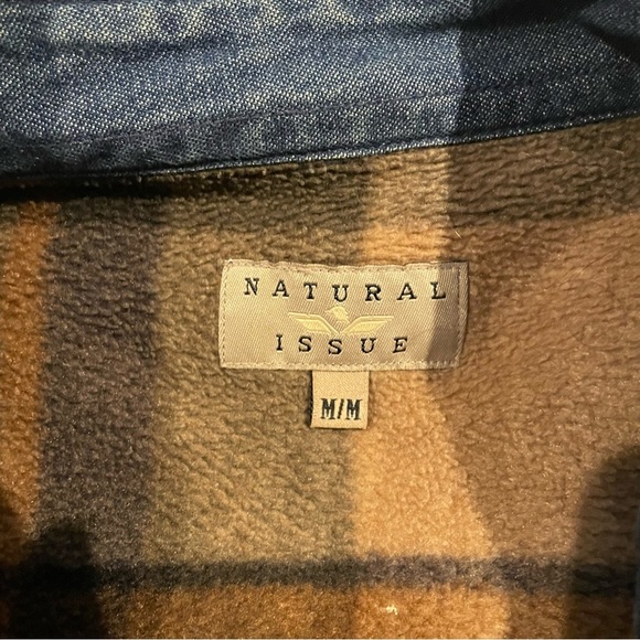 Blanket lined denim jean jacket sz medium​ - Picture 4 of 4